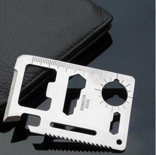 25 pcs lot Free shipping HK AIR MAIL Army Knife Outdoor Sport Multi Tools Stainless Card