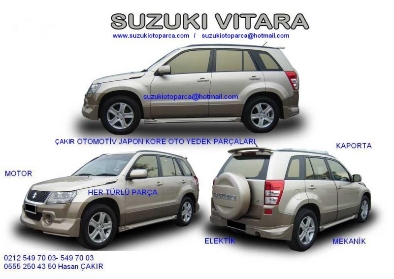 33C Suzuki Grand Vitara 2006 2010 021256497003