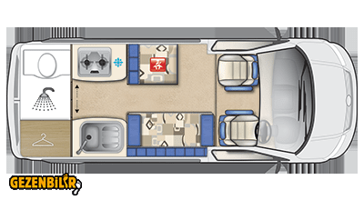 AUTO SLEEPER Topaz VAN LAYOUT 2014 013