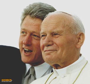 Johannes Paul II   Bill Clinton