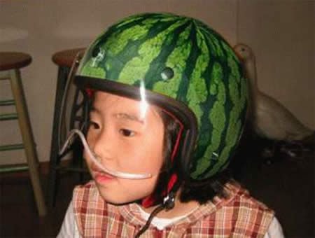 Kask 012 Watermelon Helmet
