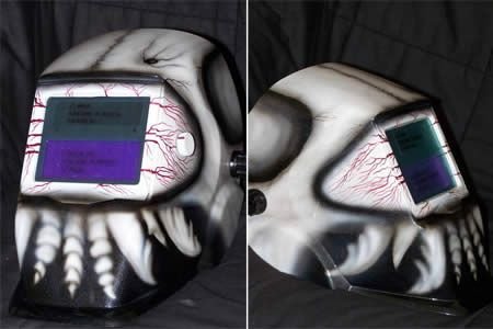 Kask 023 Airbrushed Welding Helmet