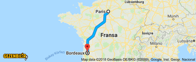 Map 590 km