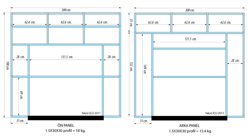 N ve Arka Panel eski