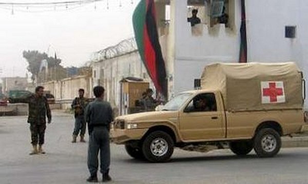 Toyota light truck ambulance Afghanistan Afghan Army 07september2008 news 001