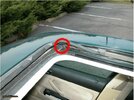 Fixing holes in sunroof for vw automobiles